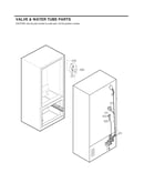 Valve & water tube parts
