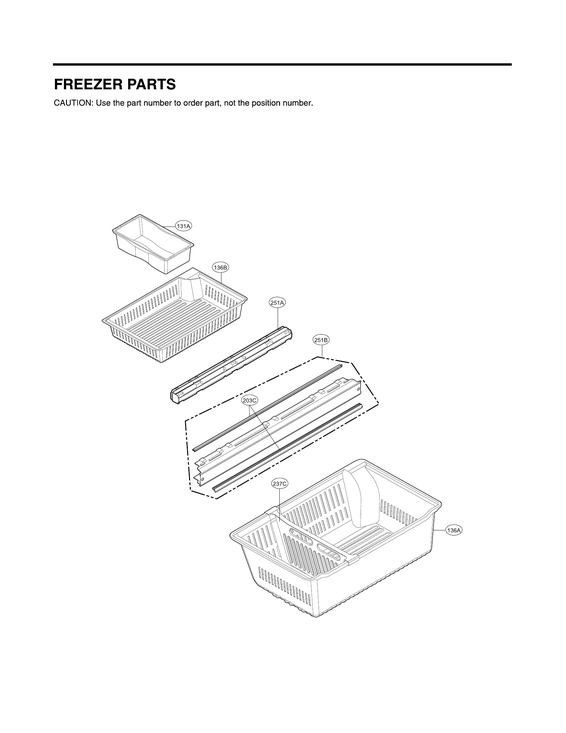 Freezer parts