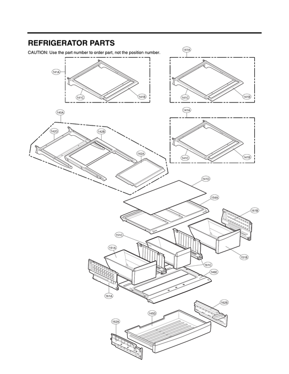 Refrigerator parts
