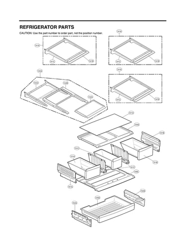 Refrigerator parts