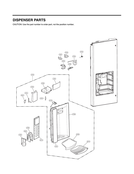 Dispenser parts