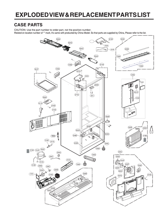 Case parts
