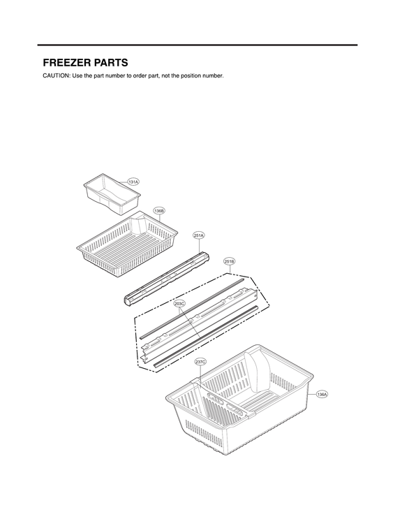 Freezer parts