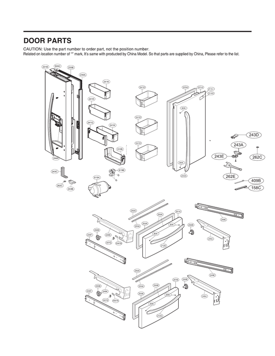 Door parts