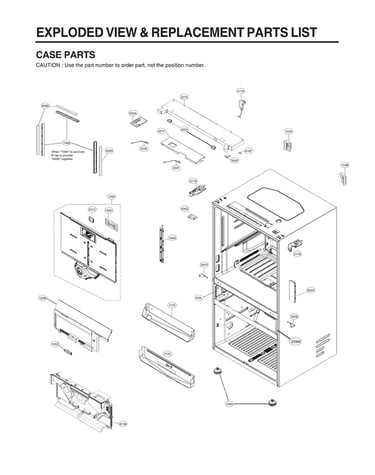 Case parts