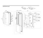 LG LSXS26366D/03 refrigerator door diagram
