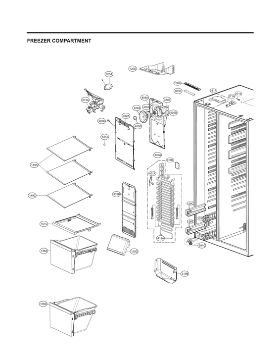 Freezer compartment
