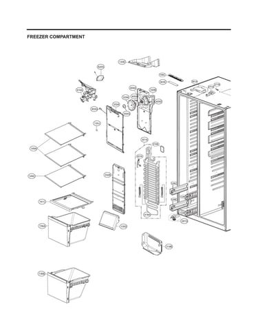 Freezer compartment