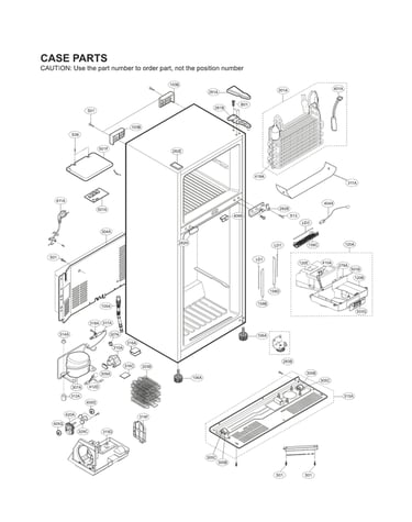 Case parts