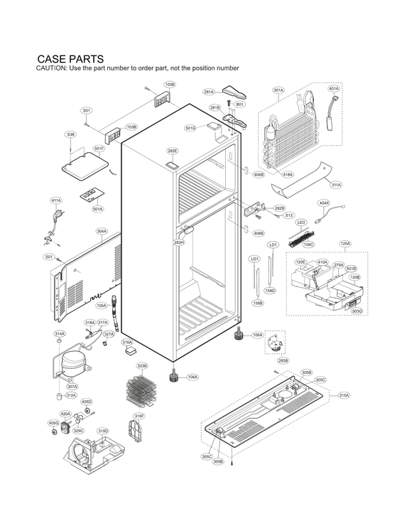 Case parts