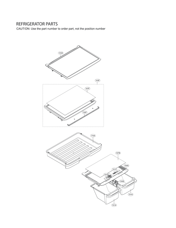 Refrigerator parts