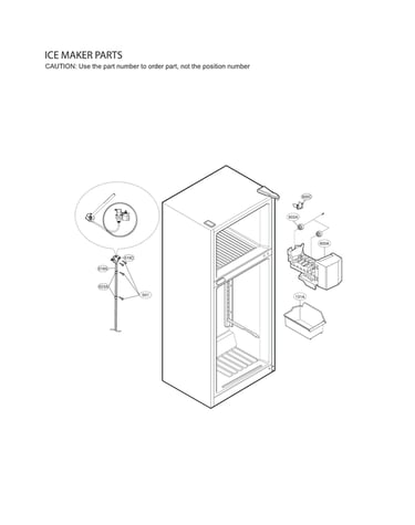Ice maker parts