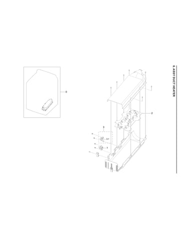 Heater duct assy