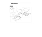 Samsung WA40A3005AW/A4-00 top cover assy diagram