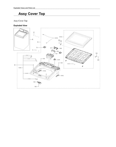 Top cover assy
