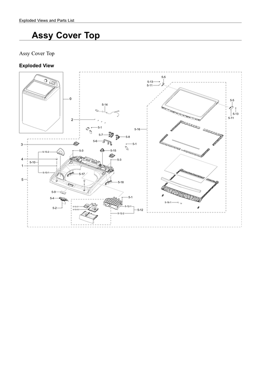 Top cover assy
