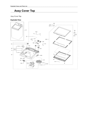 Top cover assy