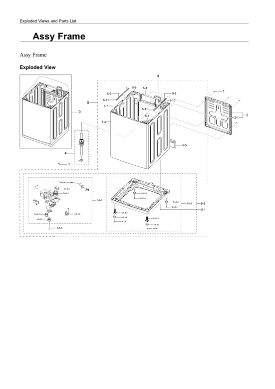Frame assy