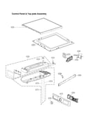 Control panel & top plate assy