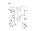 LG LFCC22426S/04 case parts diagram