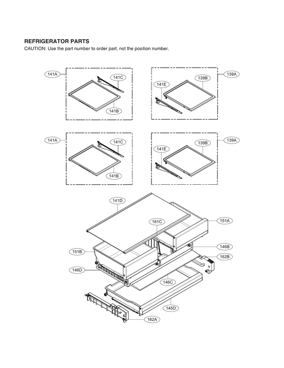 Refrigerator parts