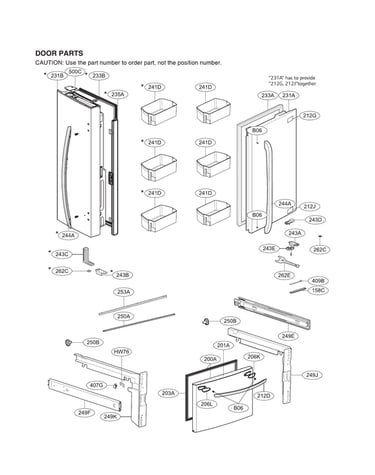 Door parts