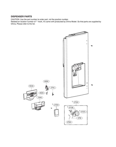 Dispenser parts