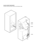 Valve & water tube parts