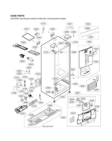Case parts