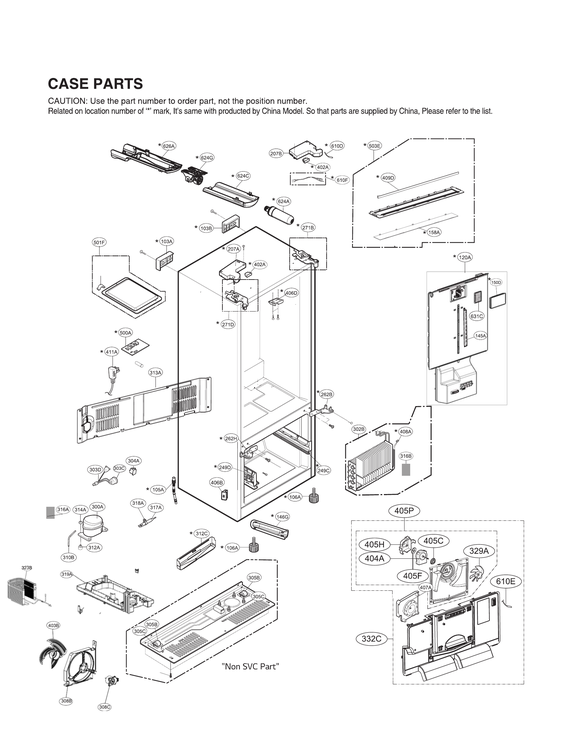 Case parts