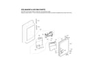 LG LFXS28968S/06 ice maker & ice bin parts diagram