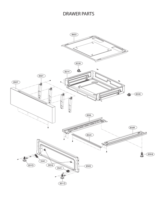 DRAWER PARTS