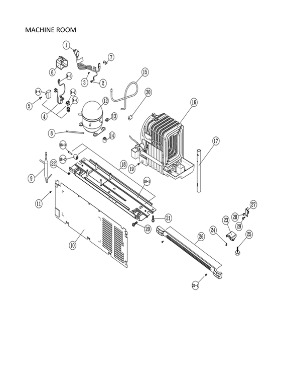 MACHINE ROOM PARTS