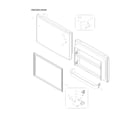 Kenmore 11160519913 freezer door parts diagram