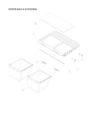 Crisper shelf & accessories