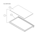 Full width shelf