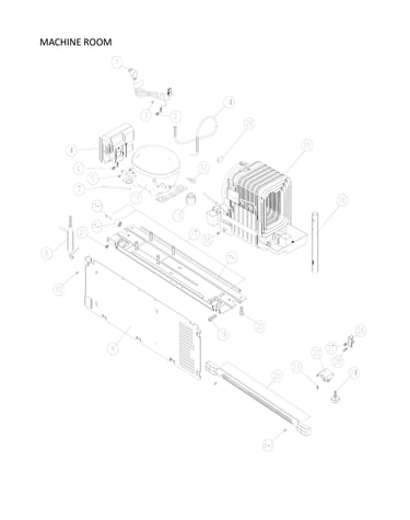 Machine room parts