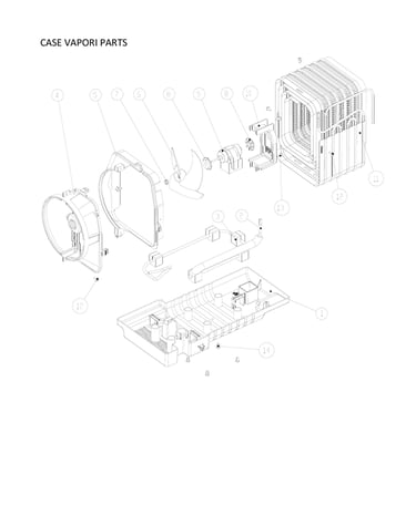 Case vapori parts