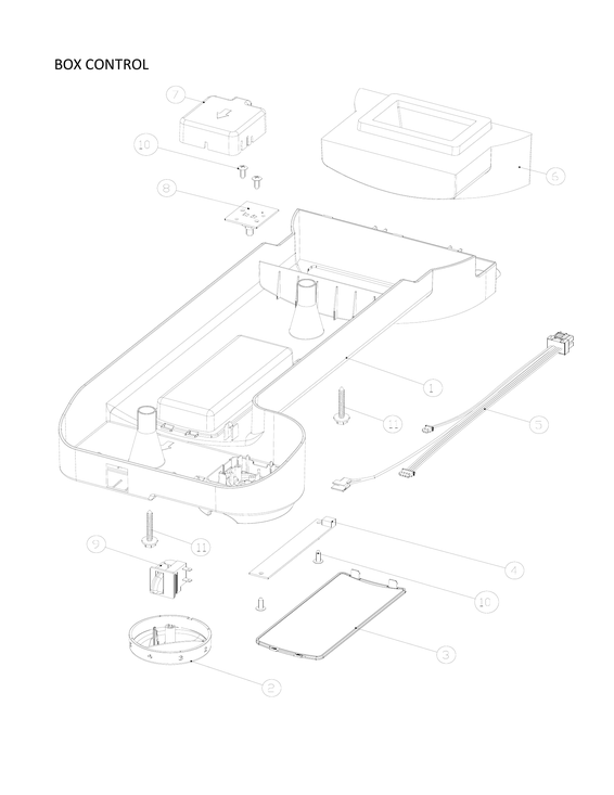 Control box parts