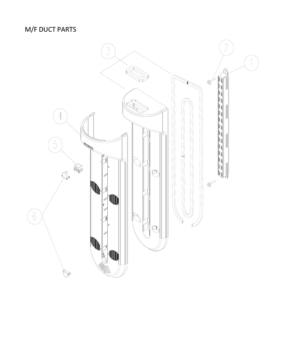 M/F DUCT PARTS