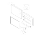 Kenmore 11161209716 freezer door parts diagram
