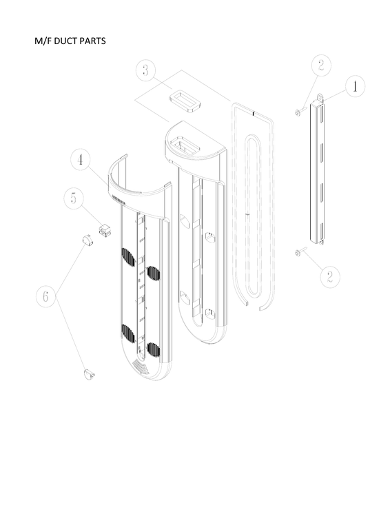 M/f duct parts