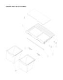 Crisper shelf & accessories