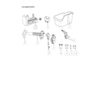 Kenmore 11161202716 ice maker parts diagram
