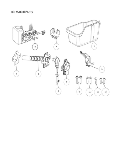 Ice maker parts