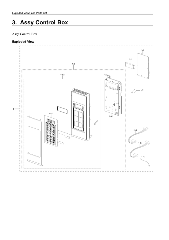 Control box assy