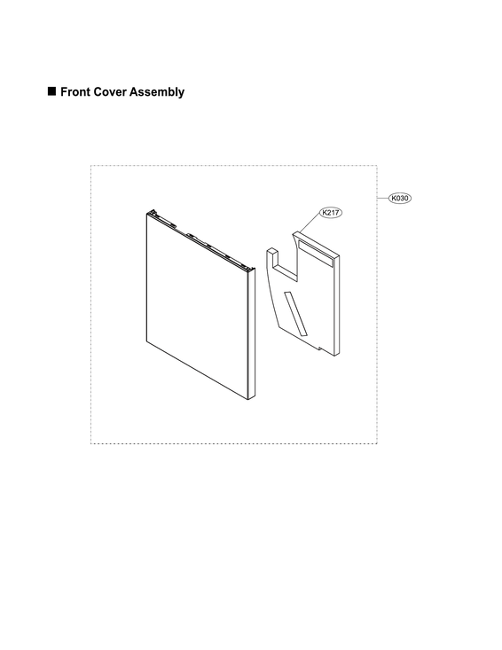 Front cover assy