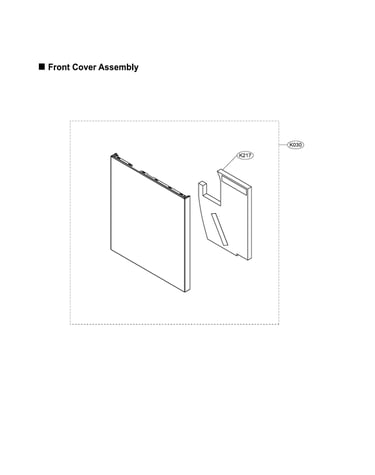 Front cover assy