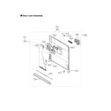 LG LDFN4542W/00 door liner assy diagram