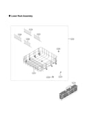 Lower rack assy